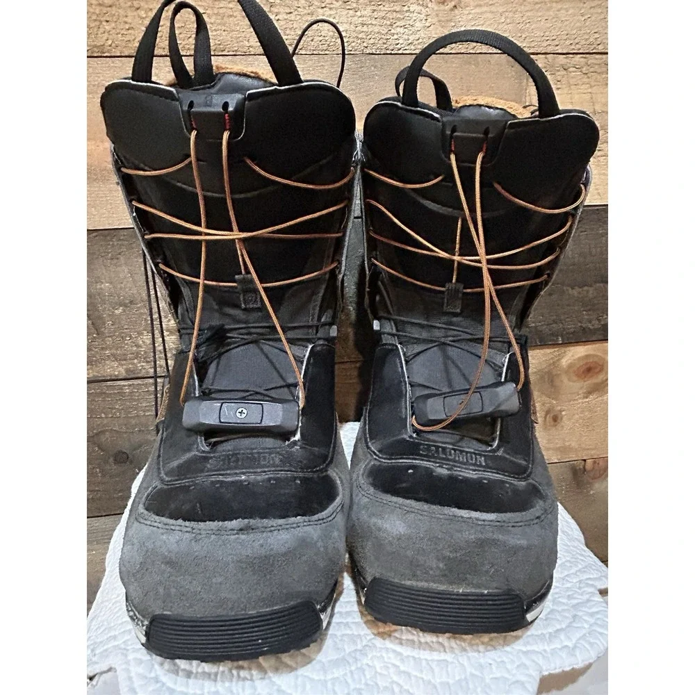 Salomon Triumph Snowboard Men's Size 9 Black Brown